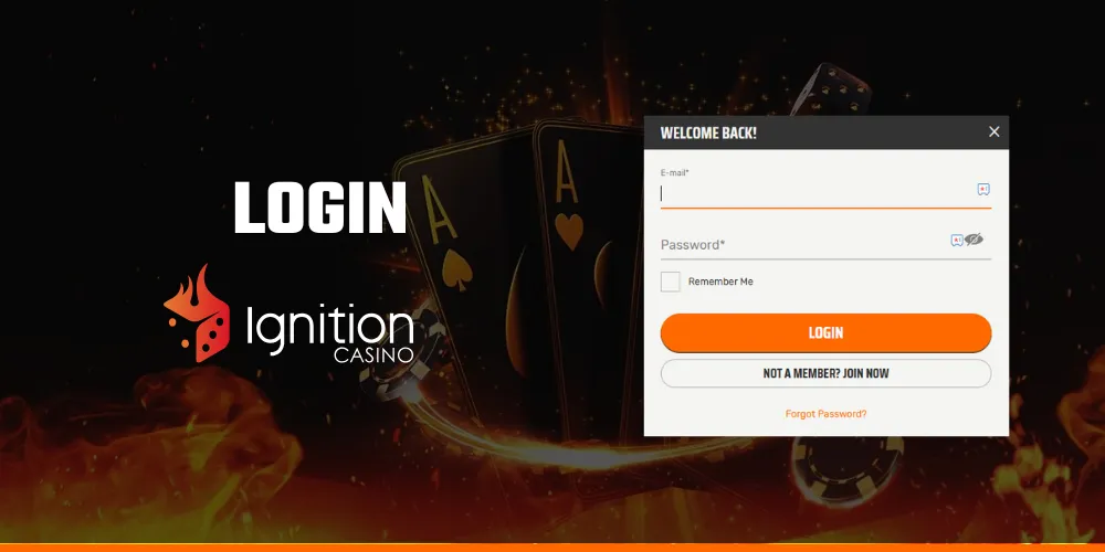 Ignition casino Login